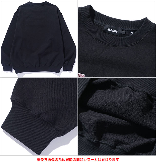 XLARGE（エクストラ ラージ） シェニール スタンダードロゴ クルー