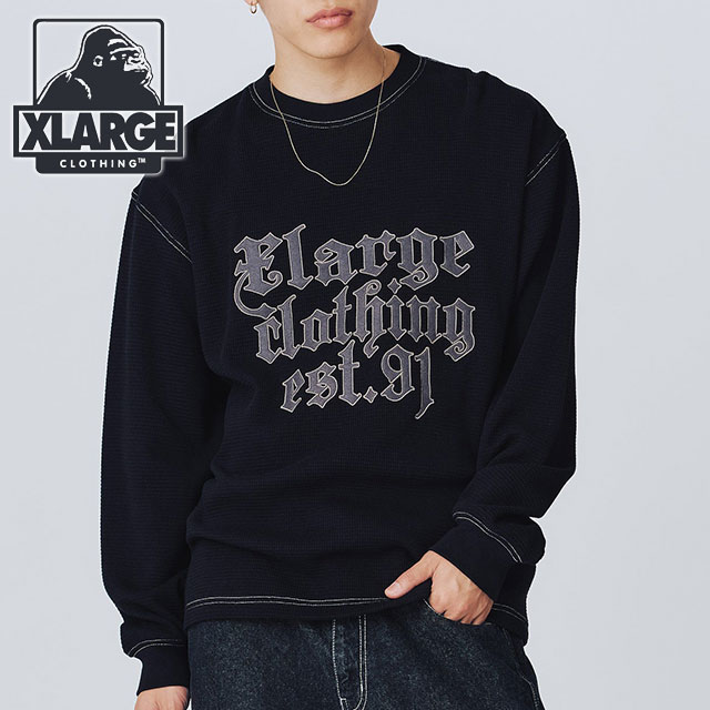 XLARGE（エクストラ ラージ） オールドイングリッシュ EST.91 サーマル