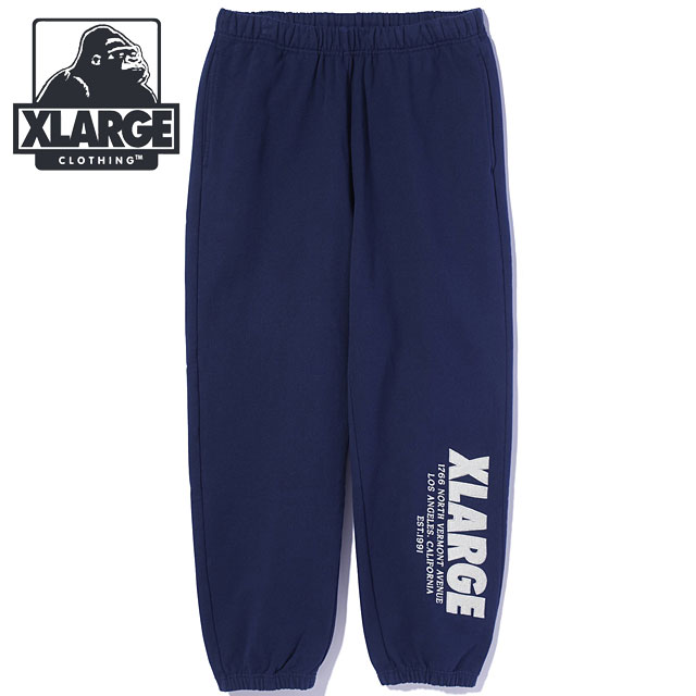 XLARGE（エクストラ ラージ） シェニール ロゴ スウェットパンツ