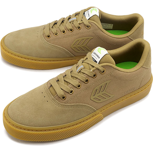 �J���E�} CARIUMA �X�j�[�J�[ �i�C�I�J 511707N18 FW24 NAIOCA �����Y �C �T�X�e�B�i�u�� �V���[�Y �X�P�V���[ Gum Burnt Sand ���K�戵�X