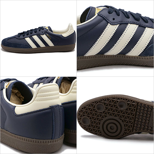 アディダス オリジナルス adidas Originals サンバ OG LZF39 ID2056 SAMBA OG メンズ・レディース ナイトネイビー クリームホワイト ガム 正規取扱店 | adidas Originals | 02
