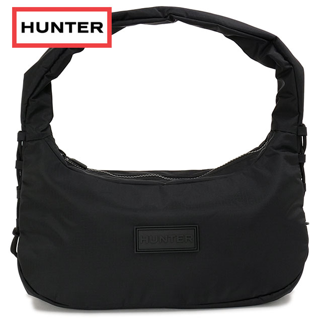 ハンター HUNTER トラベル ホボ スリングバッグ UBS3932NRS SS25 TRAVEL HOBO SLING メンズ・レディース 鞄 ショルダーバッグ BLACK 正規取扱店 | HUNTER | 01