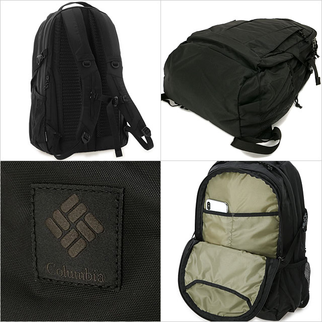コロンビア Columbia パナシーア 33L バックパック PU8708-010 SS25 メンズ・レディース 鞄 バッグ リュック デイパック Black ブラック 正規取扱店 | Columbia | 02