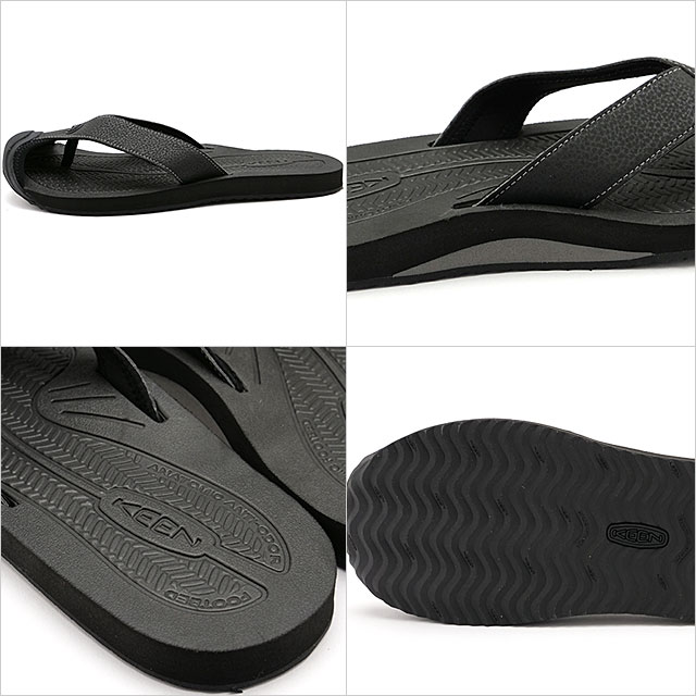 キーン KEEN サンダル バルベイドス　ティージー 1029155 SS25 M BARBADOS TG メンズ 靴 ビーチサンダル トングサンダル BLACK STEEL-GREY ブラック 正規取扱店 | KEEN | 02