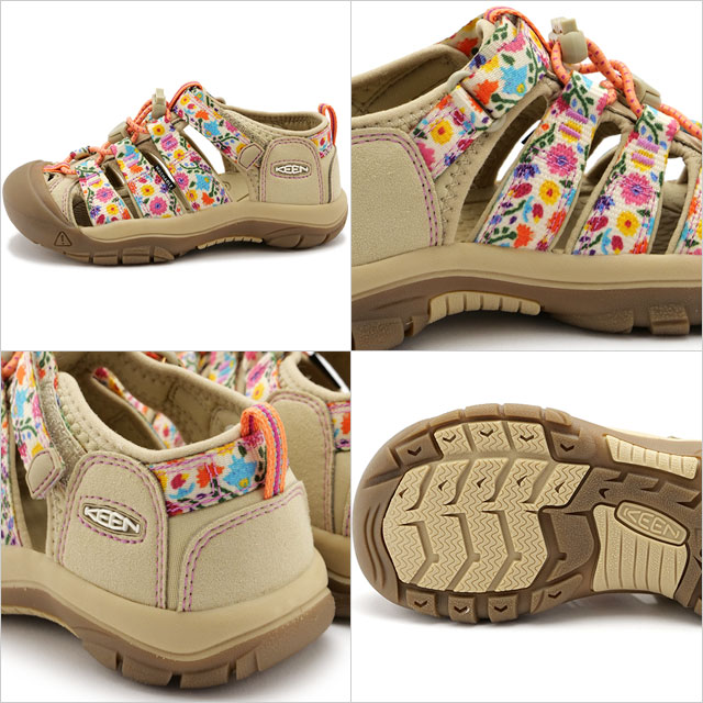 キーン KEEN サンダル ニューポート エイチツー 1028822 SS25 CHILDREN NEWPORT H2 キッズ 子供靴 水遊び アウトドア SAFARI BIRCH マルチカラー 正規取扱店の画像