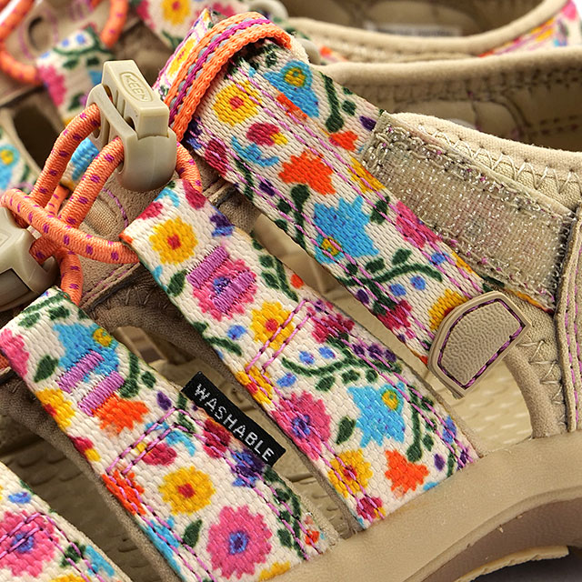 キーン KEEN サンダル ニューポート エイチツー 1028822 SS25 CHILDREN NEWPORT H2 キッズ 子供靴 水遊び アウトドア SAFARI BIRCH マルチカラー 正規取扱店の画像
