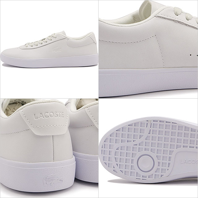 ラコステ LACOSTE スニーカー ベースショット エヴォ 125 1 SFA 49SFA0031-21G SS25 BASESHOT EVO 125 1 SFA レディース 靴 シューズ WHT WHT 正規取扱店 | LACOSTE | 02
