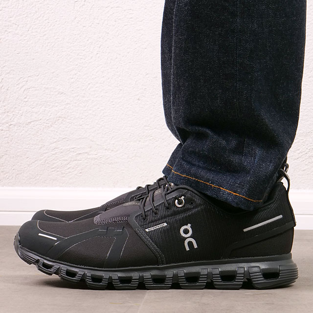 オン On スニーカー クラウド6 ウォータープルーフ 3MF10061043 SS25 M Cloud 6 WP メンズ 靴 防水仕様 ランニングシューズ Black Black 正規取扱店 | On | 04