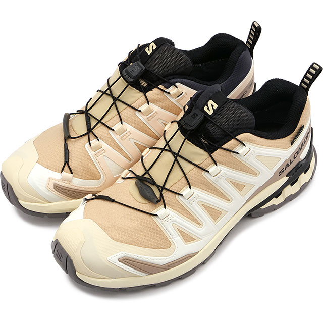 T SALOMON GbNXG[v 3D V9 SAebNX EBY L47817600 SS25 XA PRO 3D V9 GTX W fB[X HAZELNUT TENDER-PEACH BLACK K戵X