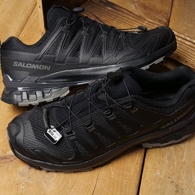 サロモン SALOMON スニーカー エックスエープロ 3D V9 ワイド L47273100 SS25 XA PRO 3D V9 WIDE メンズ 靴 アウトドア BLACK PHANTOM PEWTER 正規取扱店 | SALOMON | 01