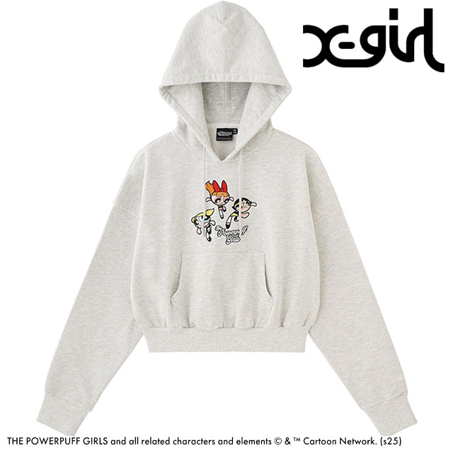 THE POWERPUFF GIRLS x NJジップアップパーカー NEW JEANS] THE POWERPUFF GIRLS x NJ FULL-ZIP HOODED SWEATSHIRT