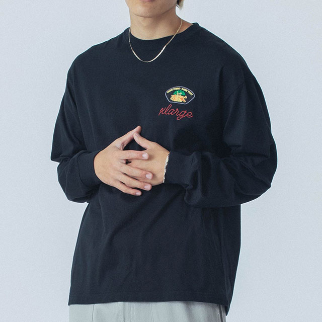 XLARGE（エクストラ ラージ） ピース スクワッド ロングスリーブ T 