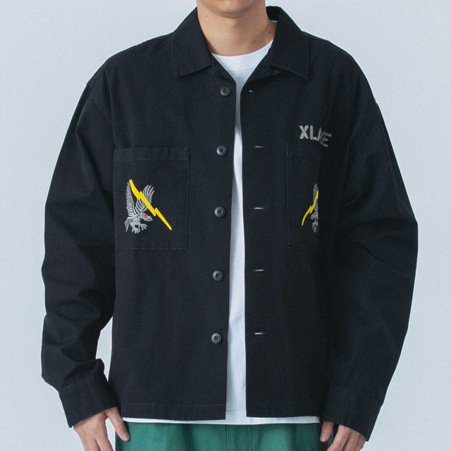 XLARGE（エクストラ ラージ） リップストップ ミリタリー シャツ