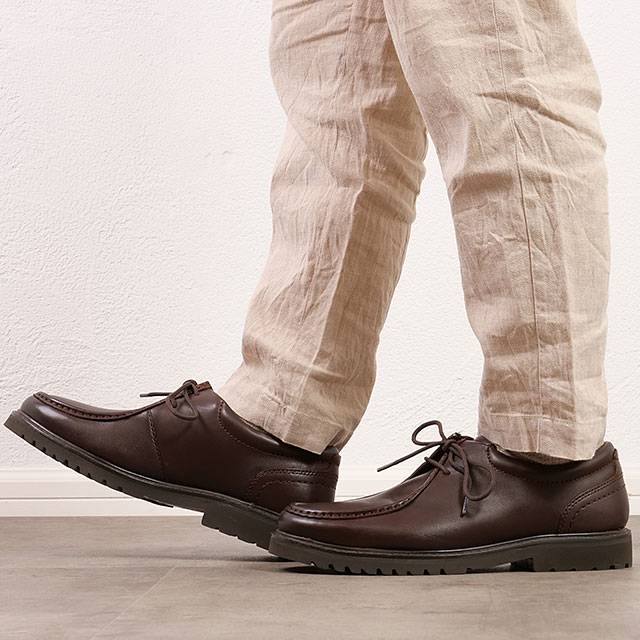 ロックポート ROCKPORT レザーシューズ マキシマム RMF-B25S29W SS25 MAXIM 革靴 ワイドワイズ チロリアンシューズ モカシン DARK-BROWN 正規取扱店 | ROCKPORT | 01