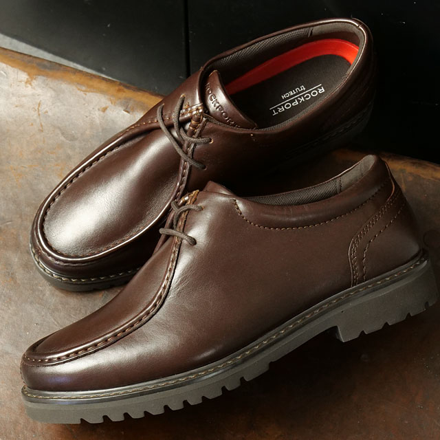 ロックポート ROCKPORT レザーシューズ マキシマム RMF-B25S29W SS25 MAXIM 革靴 ワイドワイズ チロリアンシューズ モカシン DARK-BROWN 正規取扱店 | ROCKPORT | 04