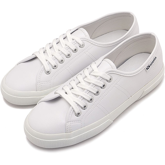 �X�y���K SUPERGA �X�j�[�J�[ ���B�[�K�� �^���u�� �}�e���A�� LE 5S1138LW SS25 3750 VEGAN TUMBLED MATERIAL LE ���f�B�[�X WHITE 900 ���K�戵�X