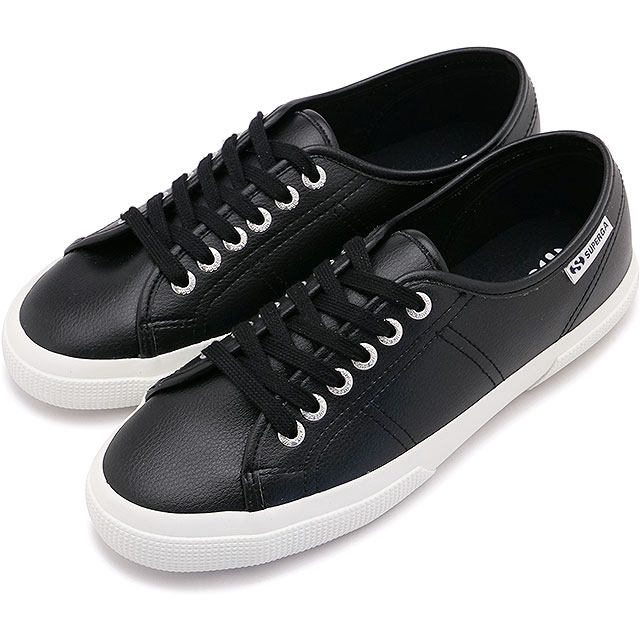 �X�y���K SUPERGA �X�j�[�J�[ ���B�[�K�� �^���u�� �}�e���A�� LE 5S1138LW SS25 3750 VEGAN TUMBLED MATERIAL LE ���f�B�[�X BLACK 999 ���K�戵�X