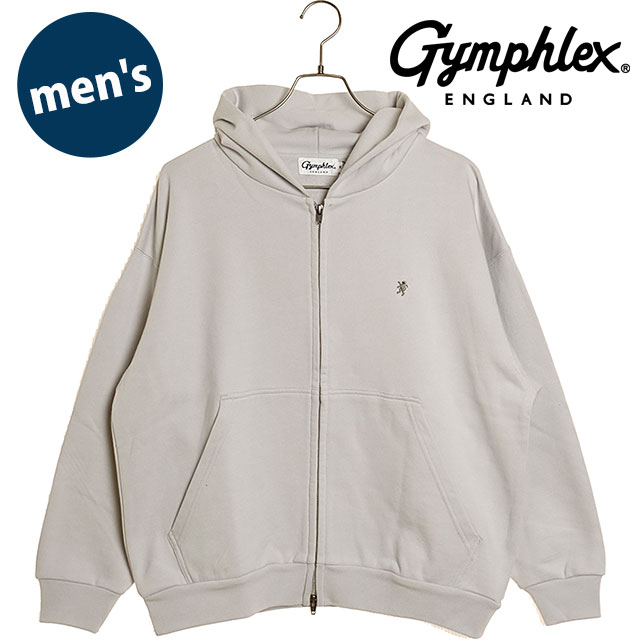 パーカー GYMPHLEX/ジムフレックス　ジップフーディ　ZIP HOODI　GY-C0439 CFC レディース メンズ GYMPHLEX パーカー GYMPHLEX/ジムフレックス ジップフーディ ZIP