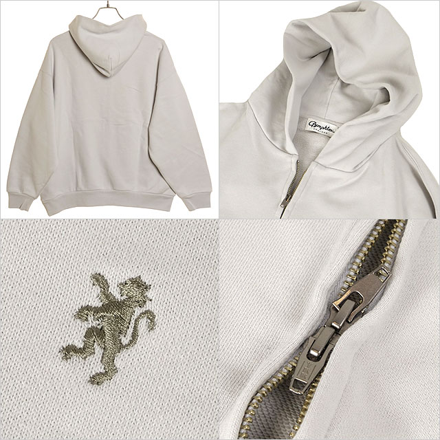 パーカー GYMPHLEX/ジムフレックス　ジップフーディ　ZIP HOODI　GY-C0439 CFC レディース メンズ GYMPHLEX パーカー GYMPHLEX/ジムフレックス ジップフーディ ZIP