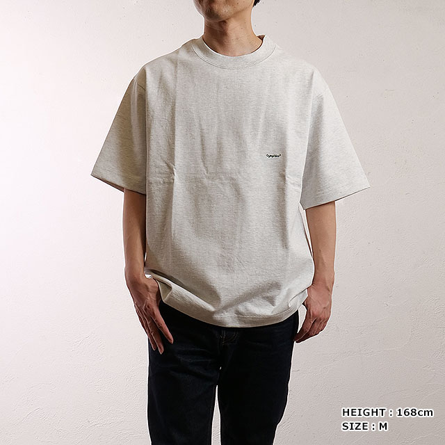 GYMPHLEX | HWJ CREW NECK S/S T-SHIRT (off white/forest green/greige) size XS | ジムフレックス クルーネックTシャツ 楽天市場】GYMPHLEX | HWJ CREW NECK S/S T-SHIRT (off white