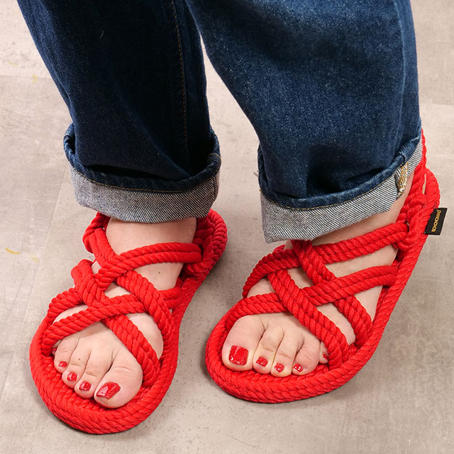 BOHONOMAD ボホノマド ビーガンロープサンダル ボドルム ナロー幅