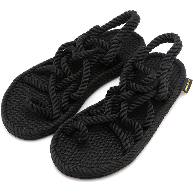 【SALE】ボホノマド BOHONOMAD ビーガンロープサンダル ケープポイント ナロー幅 [BOH00132 SS25] CAPE POINT レディース 靴 サスティナブル フラットサンダル ブラック 正規取扱店【ts】 BOHONOMAD（ボホノマド） ビーガンロープサンダル ケープポイント