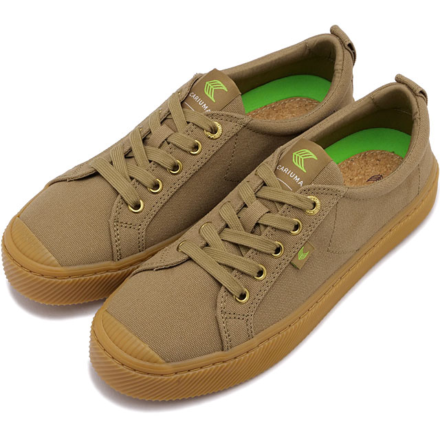 カリウマ CARIUMA スニーカー オカ ロー キャンバス 100103N18 SS25 OCA Low Canvas レディース 靴 サスティナブルシューズ Gum-Burnt-Sand 正規取扱店 | CARIUMA