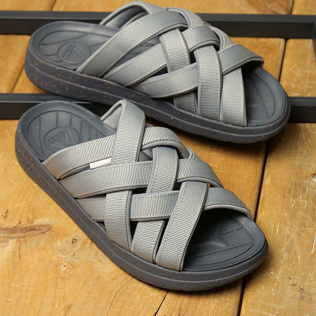 マリブサンダルズ MALIBU SANDALS ズマ エルエックス リサイクルド MS025005 SS25 ZUMA LX RECYCLED メンズ・レディース スライドサンダル GRAY GRAY | MALIBU SANDALS | 01
