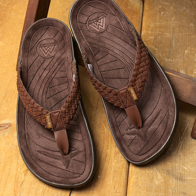 マリブサンダルズ MALIBU SANDALS サンダル サーフライダー MS070033 SURFRIDER メンズ・レディース 靴 トングサンダル BISON-BROWN BISON-BROWN 正規取扱店 | MALIBU SANDALS | 01
