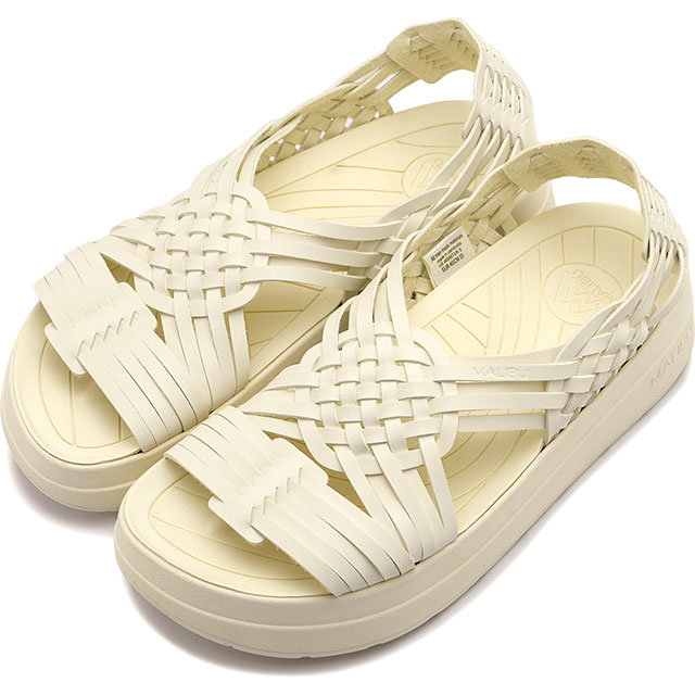マリブサンダルズ MALIBU SANDALS レディース キャニオン プラットフォーム MSP010002 CANYON PLATFORM ワラチサンダル 厚底 OFF-WHITE OFF-WHITE 正規取扱店 | MALIBU SANDALS