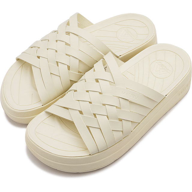 }uT_Y MALIBU SANDALS Y} vbgtH[ MSP020002 SS25 ZUMA PLATFORM fB[X C T_ OFF-WHITE OFF-WHITE K戵X