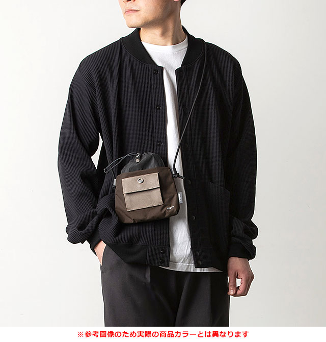 ナリフリ narifuri × stairs design products ミニバッグ NFSD-01 SS25 MINI BAG ステアーズデザインプロダクツ コラボ 鞄 ショルダーバッグ BLACK 正規取扱店 | narifuri | 04