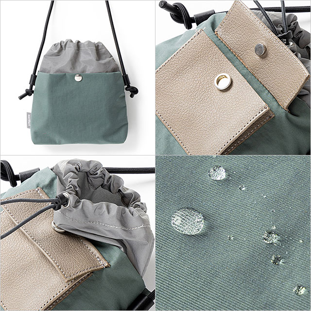 ナリフリ narifuri × stairs design products ミニバッグ NFSD-01 SS25 MINI BAG ステアーズデザインプロダクツ コラボ ショルダーバッグ D.GREEN 正規取扱店 | narifuri | 02