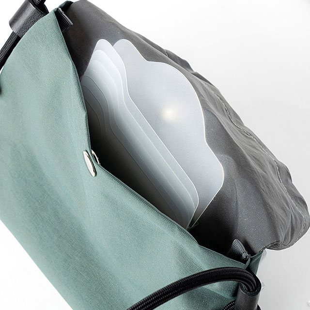 ナリフリ narifuri × stairs design products ミニバッグ NFSD-01 SS25 MINI BAG ステアーズデザインプロダクツ コラボ ショルダーバッグ D.GREEN 正規取扱店 | narifuri | 03