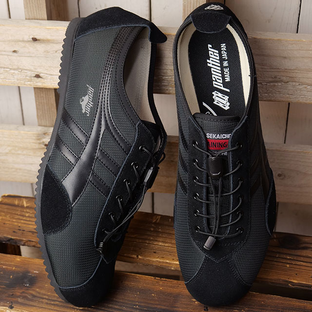 ナリフリ narifuri × Panther デラ NFPA-01 SS25 DERA メンズ・レディース パンサー コラボ 靴 シューズ BLACK 正規取扱店 | narifuri | 01