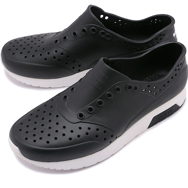 ネイティブシューズ native shoes スニーカー レノックス ワンダーフォーム F0000256 SS25 靴 EVA スリッポン JIFFY-BLACK SHELL-WHITE 正規取扱店 | narifuri