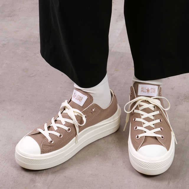コンバース CONVERSE スニーカー オールスター ライト PLTS II PG OX 31314910 SS25 レディース 厚底シューズ グレージュ 正規取扱店 | CONVERSE | 06