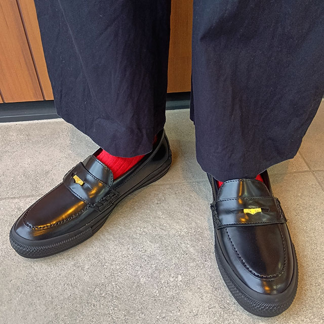 コンバース CONVERSE スニーカー オールスター コインローファー 31315091 ALL STAR COINLOAFER メンズ・レディース 靴 ローカット ブラック 正規取扱店 | CONVERSE | 06