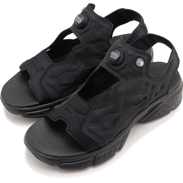 ���[�{�b�N Reebok �C���X�^�|���v�t���[���[ �T���_�� 100251112 FW25 INSTAPUMP FURY SANDAL ���f�B�[�X �C �X�|�[�c�T���_�� BLACK BLACK WHITE ���K�戵�X