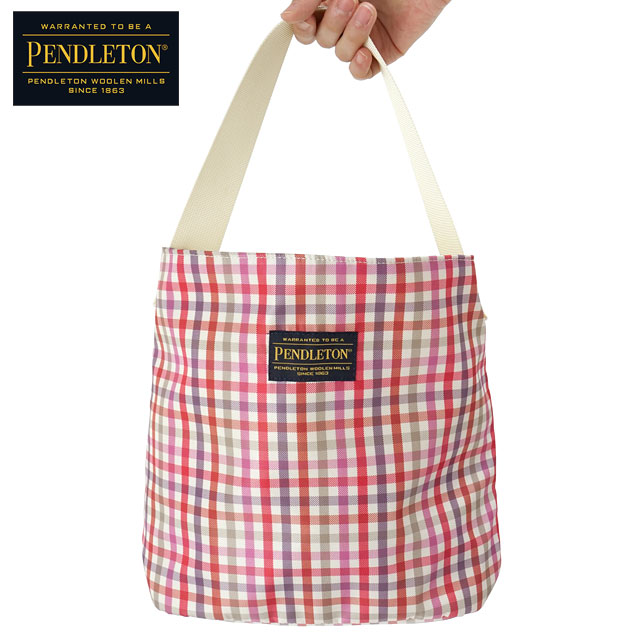 ペンドルトン PENDLETON ギンガム ワンハンドルバッグ PDT-000-251027 SS25 GINGHAM ONEHANDLE BAG チェック柄 ハンドバッグ トートバッグ OFF 正規取扱店 | PENDLETON