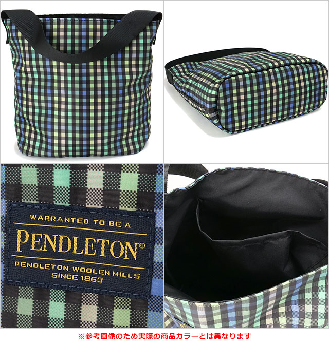 ペンドルトン PENDLETON ギンガム ワンハンドルバッグ PDT-000-251027 SS25 GINGHAM ONEHANDLE BAG チェック柄 ハンドバッグ トートバッグ OFF 正規取扱店 | PENDLETON | 02