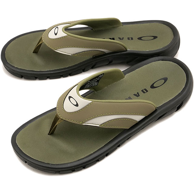 オークリー Oakley メンズ オーコイル サンダル FOF100418-7CE O COIL SANDAL 靴 ビーチサンダル トングサンダル カーキグリーン ARMY-GREEN 正規取扱店 | OAKLEY