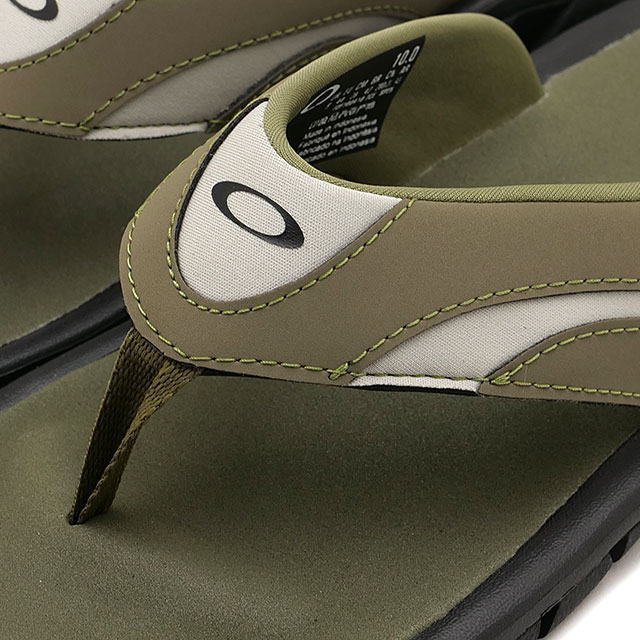 オークリー Oakley メンズ オーコイル サンダル FOF100418-7CE O COIL SANDAL 靴 ビーチサンダル トングサンダル カーキグリーン ARMY-GREEN 正規取扱店 | OAKLEY | 03