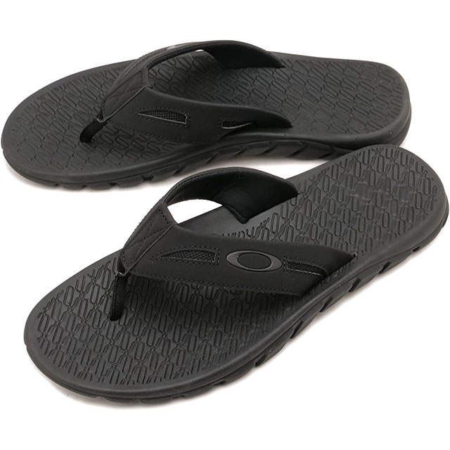オークリー Oakley メンズ オペラティブ サンダル 2.0 13477-02E OPERATIVE SANDAL 2.0 靴 ビーチサンダル トングサンダル 黒 BLACKOUT 正規取扱店 | OAKLEY