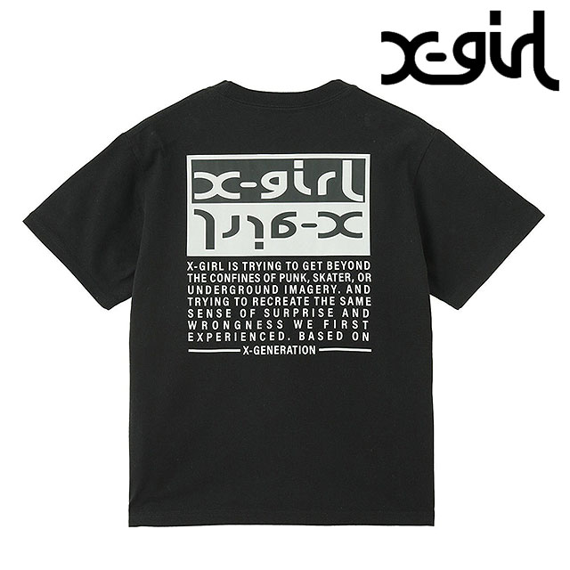 X-girl SPORTSエックスガールスポーツ半袖 Tシャツ レディース