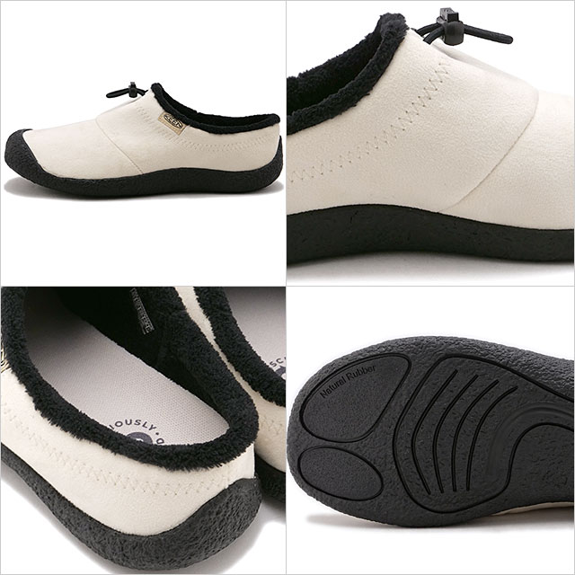 キーン KEEN サンダル ハウザー スリー スライド 1031043 FW25 W HOWSER III SLIDE レディース 靴 アウトドア 冬サンダル BIRCH BLACK 正規取扱店 | KEEN | 02