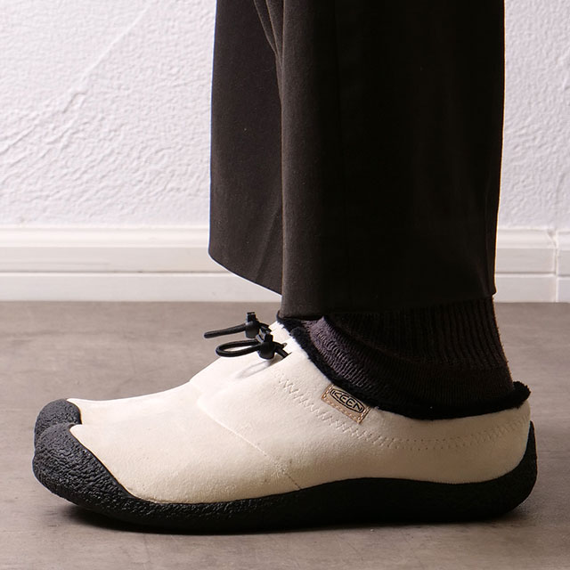 キーン KEEN サンダル ハウザー スリー スライド 1031043 FW25 W HOWSER III SLIDE レディース 靴 アウトドア 冬サンダル BIRCH BLACK 正規取扱店 | KEEN | 05