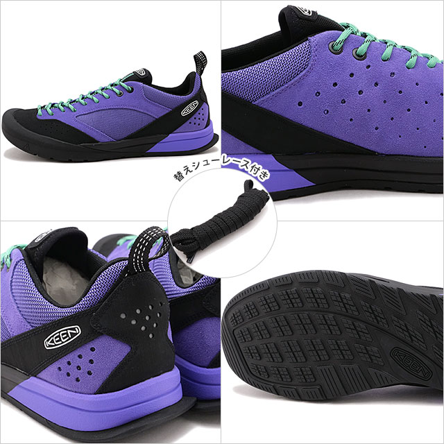 キーン KEEN スニーカー ジャスパー スリー 1031195 FW25 M JASPER III メンズ 靴 アウトドア シューズ PURPLE-OPULENCE BLACK 正規取扱店 | KEEN | 02