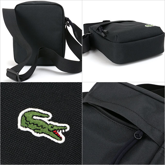 ラコステ LACOSTE ネオクロコ カメラバッグ NU4788NE-000 FW25 メンズ・レディース 鞄 ショルダーバッグ ブラック 正規取扱店 | LACOSTE | 02