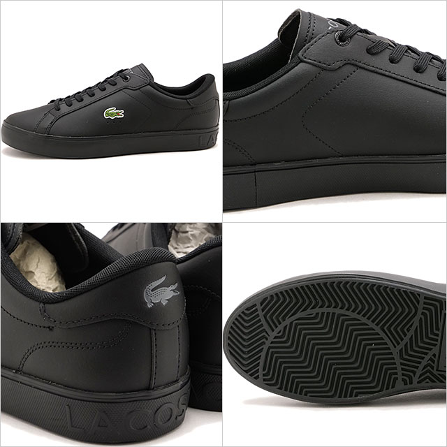 LACOSTE ブラック スニーカー LACOSTE CARNABY EVO GTX 0722 BLK/BLK 22SU-I（ラコステ カーナビー
